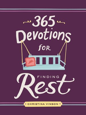 cover image of 365 Devotions for Finding Rest